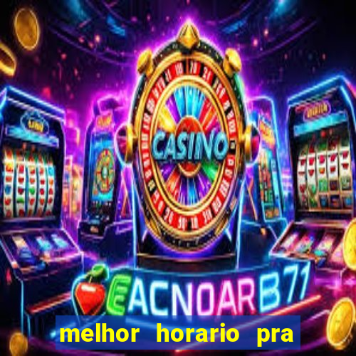 melhor horario pra jogar fortune rabbit